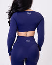 Navy blue / L