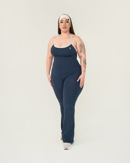 Open Back Sculpt Jumpsuit