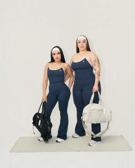 Open Back Sculpt Jumpsuit